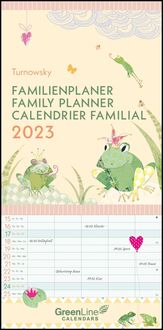 Bild vom Artikel GreenLine Turnowsky 2023 Familienplaner -Wandkalender - Familien-Kalender - 22x45 vom Autor Turnowsky