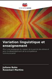 Produktbild: Variation linguistique et enseignement