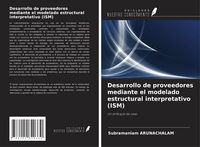 Produktbild: Desarrollo de proveedores mediante el modelado estructural interpretativo (ISM)