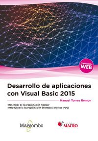 Produktbild: Desarrollo de aplicaciones con Visual Basic 2015