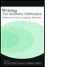 Produktbild: Writing for Scholarly Publication: Behind the Scenes in Language Education