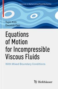 Produktbild: Equations of Motion for Incompressible Viscous Fluids