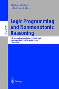 Produktbild: Logic Programming and Nonmonotonic Reasoning