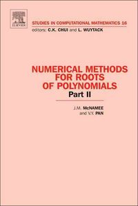 Produktbild: McNamee, J: Numerical Methods for Roots of Polynomials - Par