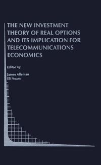 Produktbild: The New Investment Theory of Real Options and its Implication for Telecommunications Economics