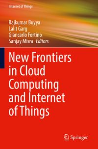 Produktbild: New Frontiers in Cloud Computing and Internet of Things