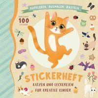 Produktbild: Stickerheft Katze Schlecki