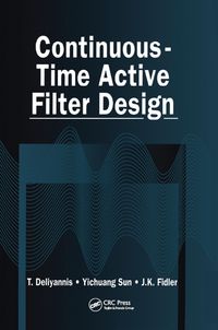Produktbild: Continuous-Time Active Filter Design