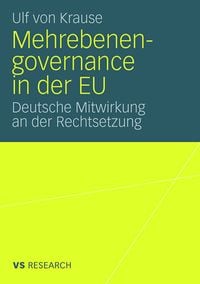Produktbild: Mehrebenengovernance in der EU