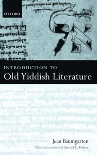 Produktbild: Introduction to Old Yiddish Literature