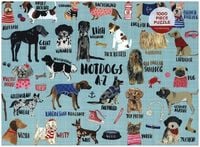 Produktbild: Hot Dogs A-Z 1000 Piece Puzzle