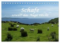 Produktbild: Schafe - soweit das Auge reicht (Tischkalender 2027 DIN A5 quer), CALVENDO Monatskalender