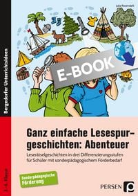 Produktbild: Ganz einfache Lesespurgeschichten: Abenteuer