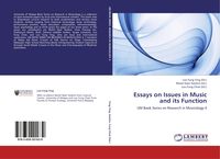 Produktbild: Essays on Issues in Music and its Function