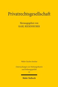 Produktbild: Privatrechtsgesellschaft
