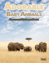 Produktbild: Adorable Baby Animals Grayscale Coloring Book
