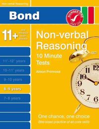 Produktbild: Bond 10 Minute Tests Non-Verbal Reasoning 8-9 Yrs