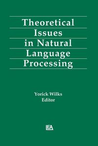 Produktbild: Theoretical Issues in Natural Language Processing