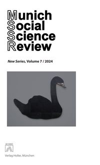 Produktbild: Munich Social Science Review, Volume 7