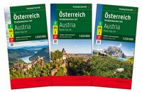 Produktbild: Österreich, Straßenkarten-Set 1:250.000, freytag & berndt