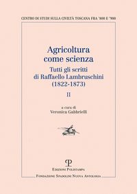 Produktbild: Agricoltura come scienza. Tutti gli scritti di Raffaello Lambruschini (1822-1873). Vol. 2