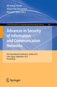 Produktbild: Advances in Security of Information and Communication Networks