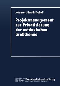 Produktbild: Projektmanagement zur Privatisierung der ostdeutschen Gro&szlig;chemie
