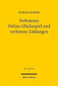 Produktbild: Verbotenes Online-Gl&uuml;cksspiel und verbotene Zahlungen