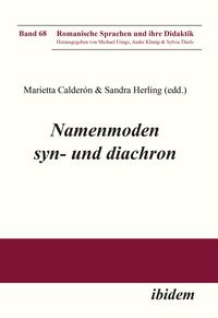 Produktbild: Namenmoden syn- und diachron