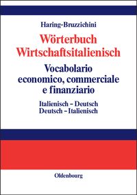 Produktbild: W&ouml;rterbuch Wirtschaftsitalienisch Vocabulario economico, commerciale e finanziario