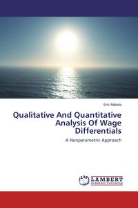 Produktbild: Qualitative And Quantitative Analysis Of Wage Differentials