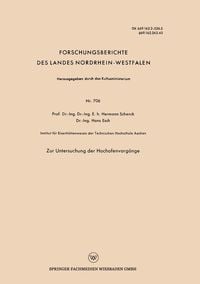 Produktbild: Zur Untersuchung der Hochofenvorg&auml;nge