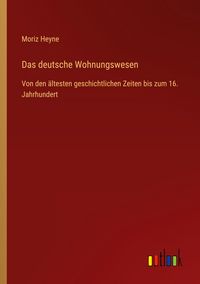 Produktbild: Das deutsche Wohnungswesen