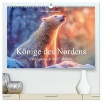 Produktbild: K&ouml;nige des Nordens - Begegnungen mit Eisb&auml;ren (hochwertiger Premium Wandkalender 2027 DIN A2 quer), Kunstdruck in Hochglanz