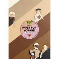 Produktbild: folia Bastelblock Tonpapier & Fotokarton Paper for you & me 10 Farben DIN A4 20 Blatt