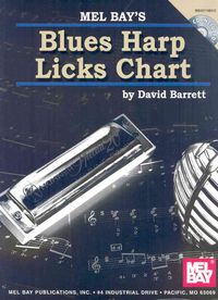Produktbild: David Barrett: Blues Harp Licks Chart with Cd