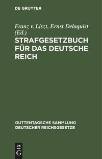 Produktbild: Strafgesetzbuch f&uuml;r das Deutsche Reich