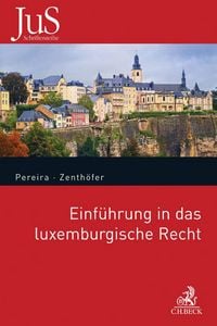 Produktbild: Einf&uuml;hrung in das luxemburgische Recht