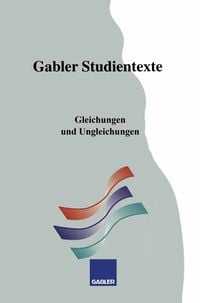 Produktbild: Gleichungen und Ungleichungen