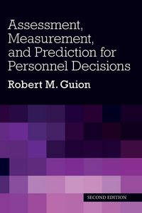 Produktbild: Assessment, Measurement, and Prediction for Personnel Decisions