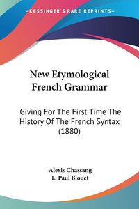 Produktbild: New Etymological French Grammar