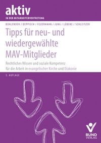 Produktbild: Tipps f&uuml;r neu- und wiedergew&auml;hlte MAV-Mitglieder