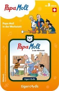 Produktbild: Tigercard Papa Moll in der Werkstatt