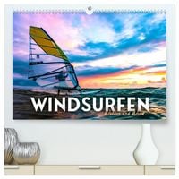 Produktbild: Windsurfen - Wellen und Wind (hochwertiger Premium Wandkalender 2026 DIN A2 quer), Kunstdruck in Hochglanz