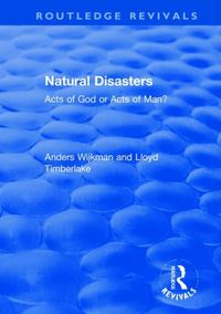 Produktbild: Wijkman, A: Natural Disasters