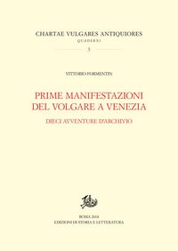 Produktbild: Prime manifestazioni del volgare a Venezia