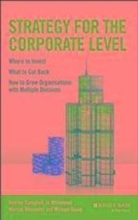 Produktbild: Strategy for the Corporate Level