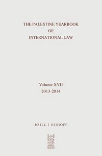 Produktbild: The Palestine Yearbook of International Law, Volume 17 (2013-2014)