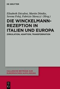 Produktbild: Die Winckelmann-Rezeption in Italien und Europa