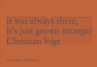 Produktbild: It was always there, it's just grown stronger